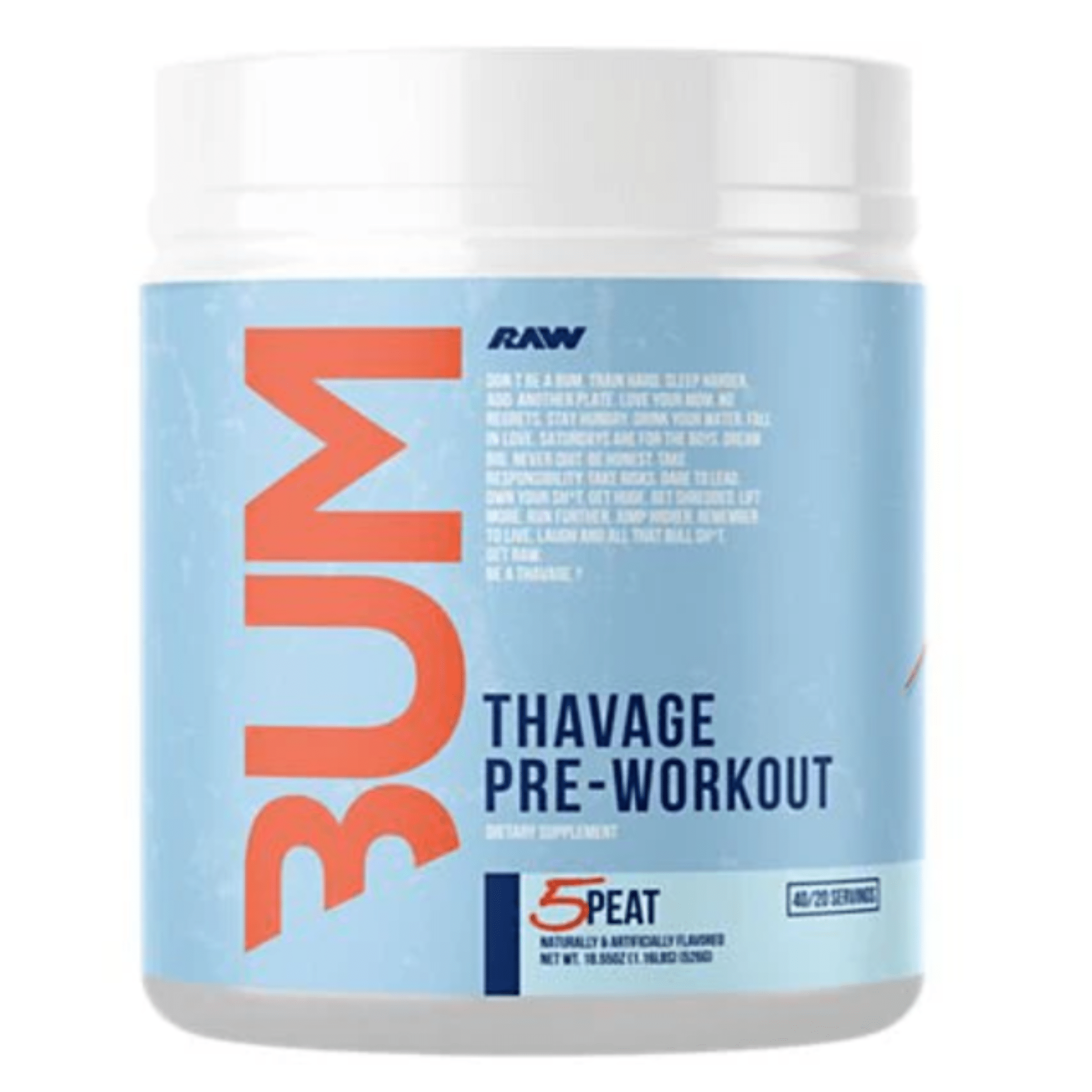 CBUM Thavage Pre Workout