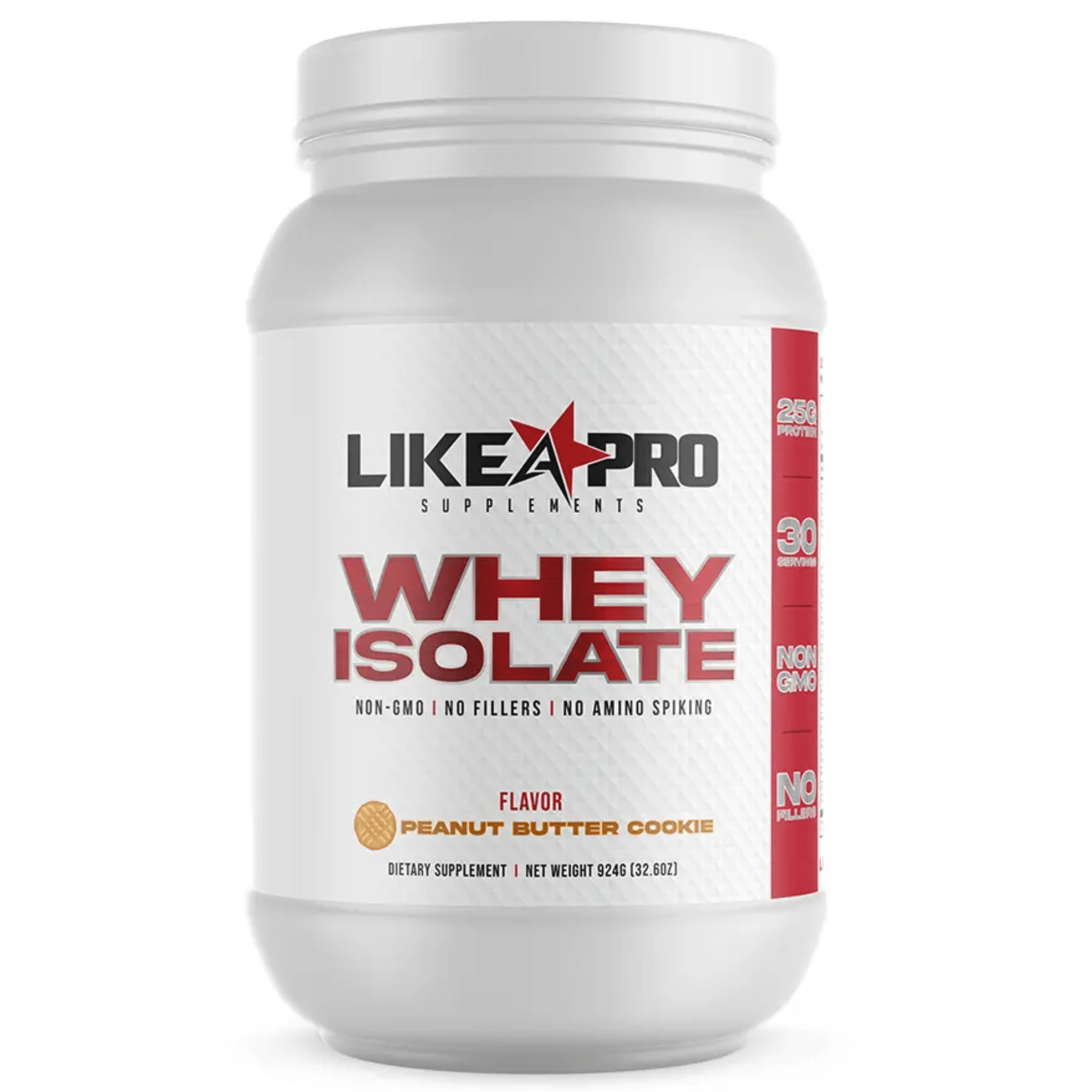 Like A Pro Supplements Whey Protein Isolate