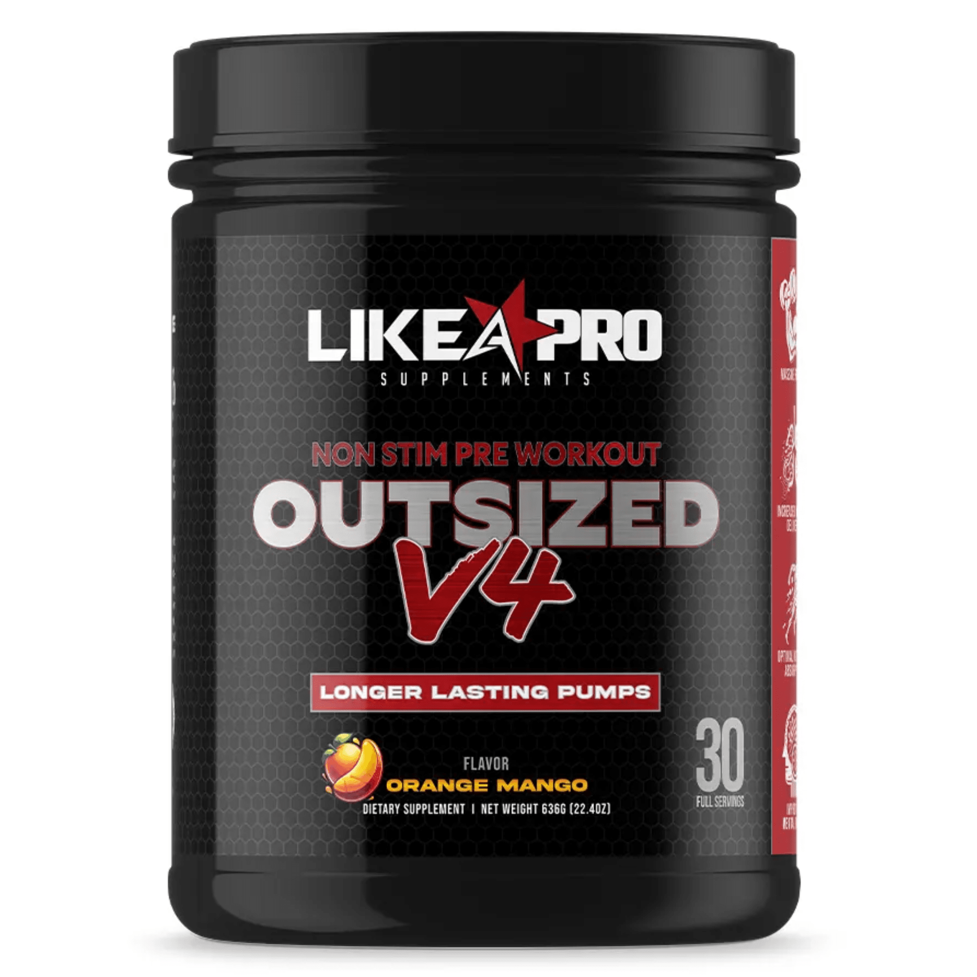 Like A Pro Supplements Outsized V4